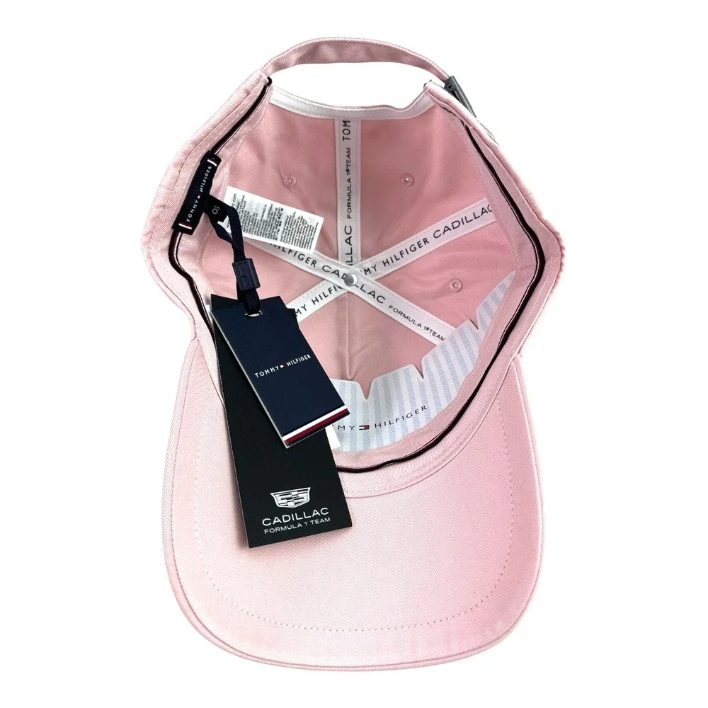Tommy Hilfiger Cadillac Formula 1 Team Miami Cap Pink Hat Adult OS Unisex